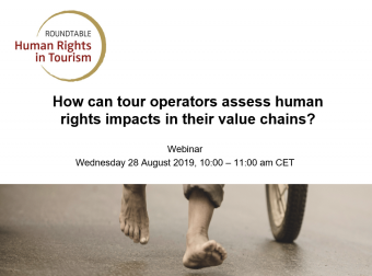 Webinar Human Rights impact assessment August 2019 